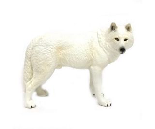 Obrázek z Figurka Vlk bílý 12cm 